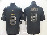 Nike Giants 8 Daniel Jones Black Gold Vapor Untouchable Limited Jersey,baseball caps,new era cap wholesale,wholesale hats
